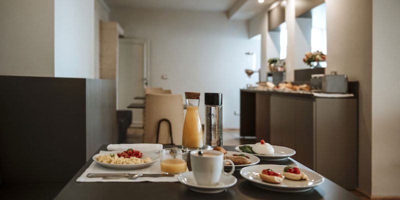 specialità salentine da gustare nella Sala Colazione di Palazzo dei Tolomei a Lecce