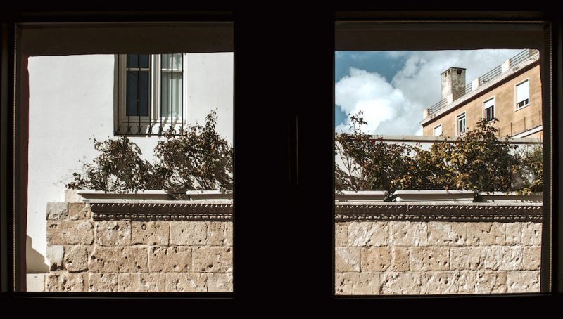 Le suite di Palazzo dei Tolomei - vista dalla finestra